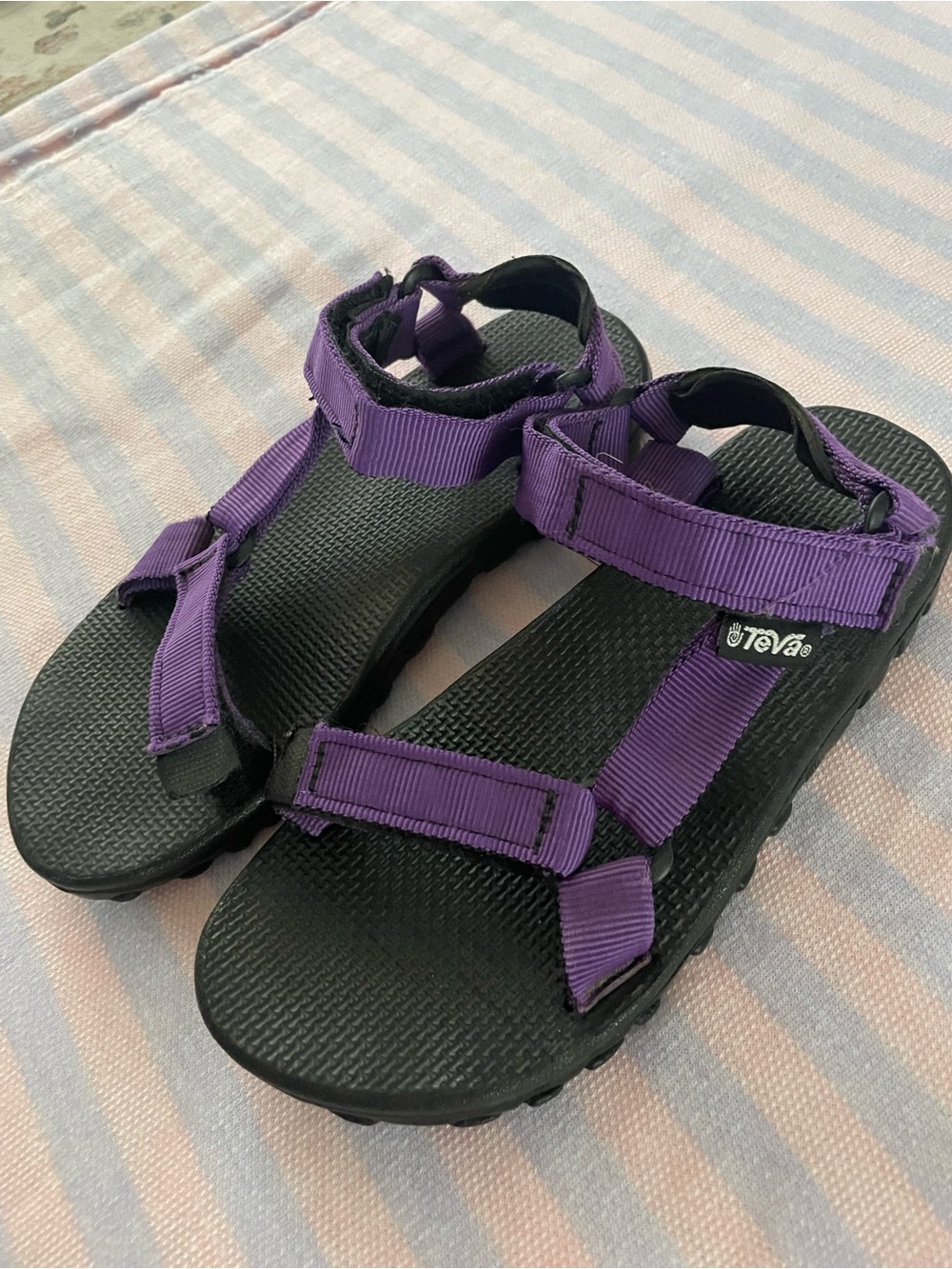 Teva Women's Purple original Sport Sandals with Adjustable Straps